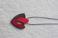 Kette Lederband purity rot-grau2